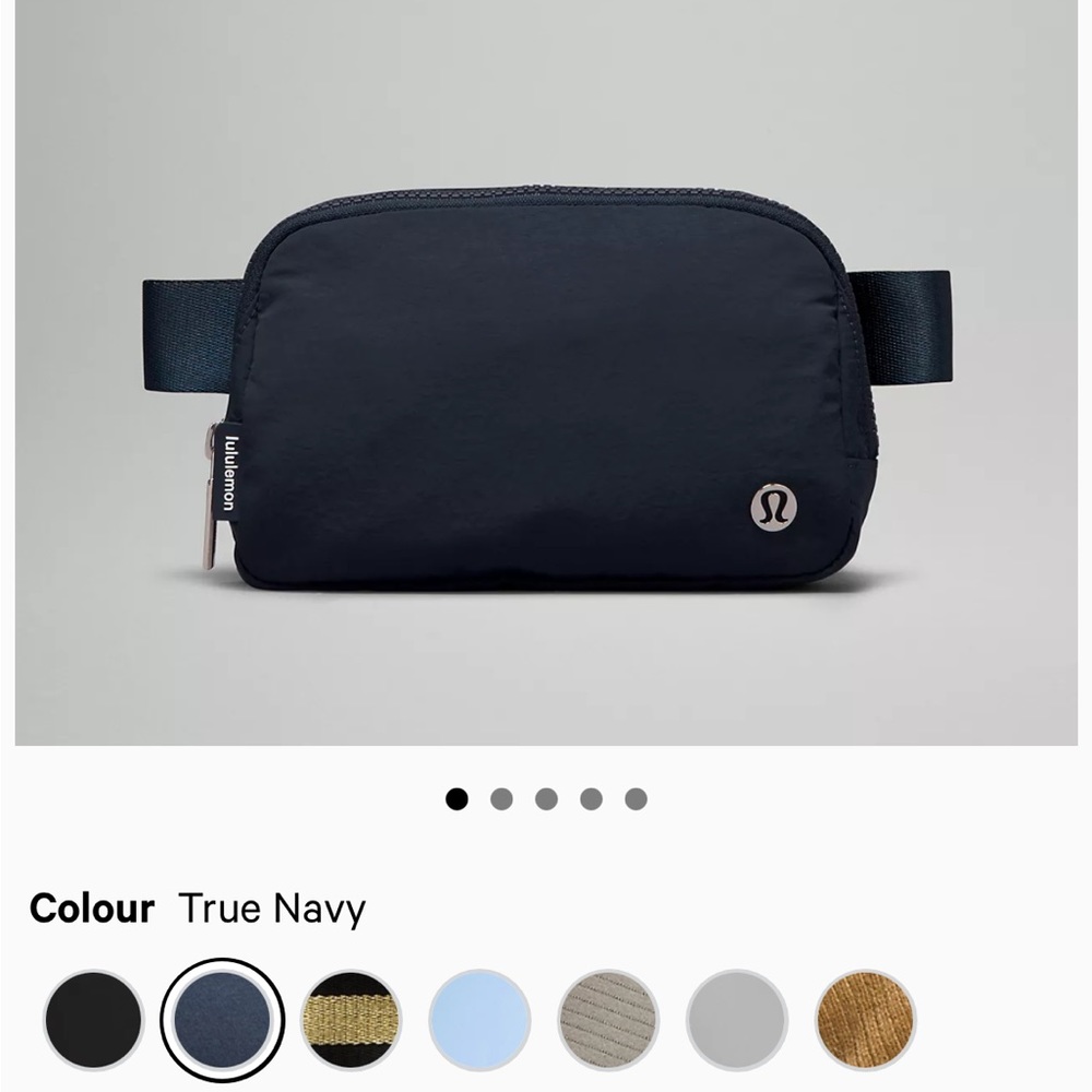 True Navy Lululemon NWT “Wear Everywhere Belt Bag”